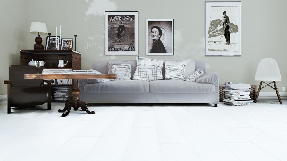 Floorpan Register Laminat Parke 8 mm Opak Beyaz FR 007